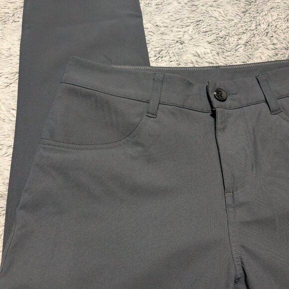 Vuori Meta Pant Athletic Slim Gray Charcoal Mens Size 28 x 30 - Picture 8 of 10